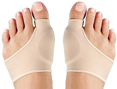 Careforyou 2 Paar Zehenspreizer Hallux Valgus Ballenzeh-Korrektur Orthopädische Füße Knochen Daumen Korrektur Pediküre Socke Glätteisen