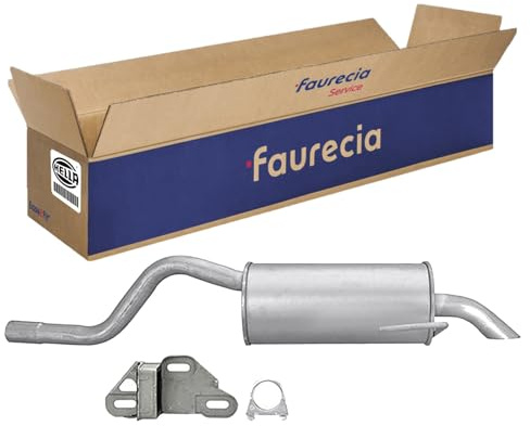 HELLA 8LD 366 034-561 Silencieux arrière - Easy2Fit® Kit - arrière | Compatible avec: RENAULT CLIO II, CLIO II Kasten/Schrägheck