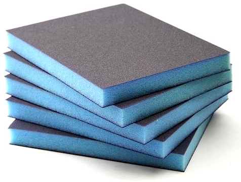 Leder Schleifpad/Schleifschwamm für Flüssigleder 5 Stücke Lederreparatur