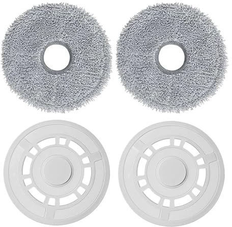 Serpillières avec plaques de nettoyage, compatibles avec les aspirateurs Dreame, L10 Ultra / L10S Pro / L10S Ultra / L10S Pro Ultra / L10 Prime