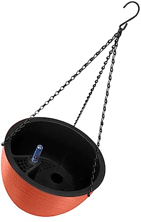 Toddmomy Pot Suspendu Automatique Plastique Murale pour Fleurs Bac de Plantes Suspendu pour Décoration Extérieure