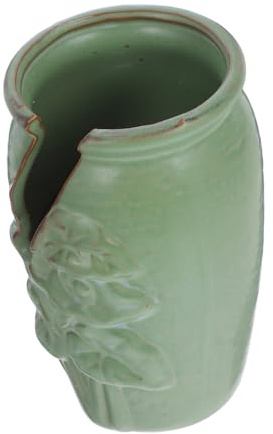TOYANDONA Maceta De Cerámica Apertura para Orquídeas para Flores y Suculentas Diseño Único y Multifuncional para Cactus