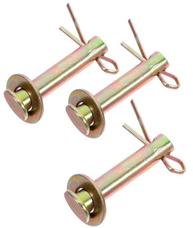 SHINEOFI 3pcs Ceiling Fan Pulley Accessories Metal Fastening Pin Movable Pulleys Industrial Fastener Pin Replacement