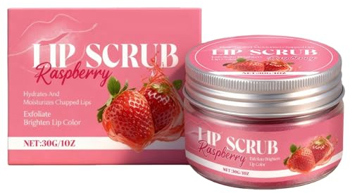 Exfoliante Labial,30g Hidratante Nutritivo,Exfoliante Labial Hidratante Y Aromático | Para Rutina Diaria Preparación Pre-Maquillaje Mantenimiento Semanal Mañana Noche Tras Sol