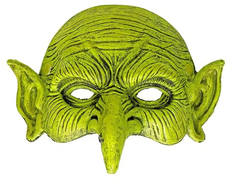 W WIDMANN MILANO Party Fashion - Maske Halloween aus Latex, Dämon, Horror