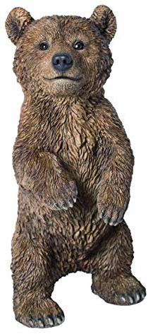 M.E.G Cards & Gifts Vivid Arts Ours debout pour décoration de maison ou de jardin (XRL-BEAR-C)
