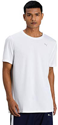 PUMA Herren PERFORMANCE SS TEE M T-shirt, White, M