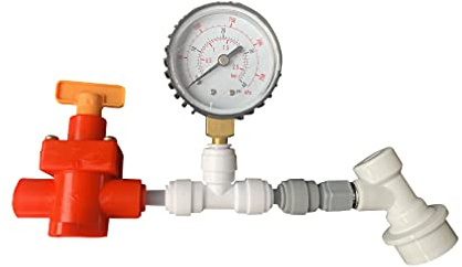 Semfeil Brew BlowTie Diaphragm Ball Lock Keg Beer Spunding Valve For Brewing Complete Kit for Home Brewing Beer Spunding Valve Corny keg Ferment CO2 Constant pressure valve