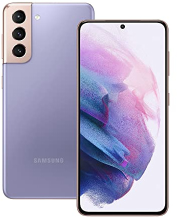 Samsung Galaxy S21 5G - Phantom Violet - 128Go - Smartphone Android débloqué - Version FR - Ecouteurs AKG inclus