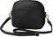 FANDARE Superleicht Schultertasche Echtleder Umhängetasche Damen für Arbeitstasche Reise Freizeit Schule Crossbody Bag Schwarz