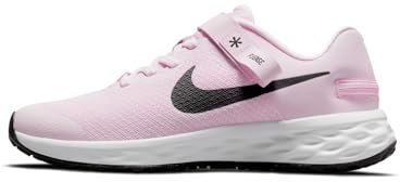 Nike Revolution 6 Flyease, Scarpe da Ginnastica Unisex-Bambini, rosa (PINK FOAM /BLACK), 38.5 EU