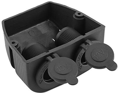 Enchufe De Encendedor De Cigarrillos, Enchufe de Encendedor de Cigarrillos de Montaje en Superficie de Doble Puerto para Coche Y Barco, 12v-24v, Motocicleta Zy