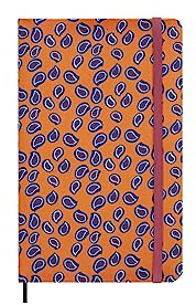 Moleskine Agenda Silk 12 Mesi, Agenda Settimanale Senza Date, Copertina Rigida con Seta Italiana di Mantero, Chiusura Elastica, con Confezione Regalo, Formato Large 21x13cm, Colore Arancio