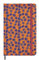 Moleskine Agenda Silk 12 Mesi, Agenda Settimanale Senza Date, Copertina Rigida con Seta Italiana di Mantero, Chiusura Elastica, con Confezione Regalo, Formato Large 21x13cm, Colore Arancio