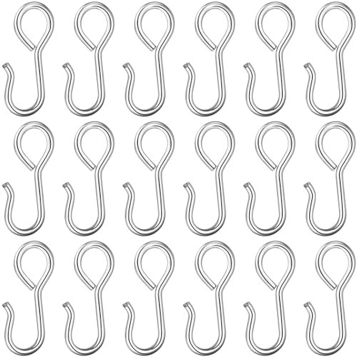 WOFASHPURET50 Pièces Crochet De Fixation De Coussin,e Coussin de Siège de Voiture De Siège Auto Accessoires D'Intérieur De Voiture En Fer DIY pour Bache Piscine Remorque Bagage Vélo