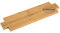 FLORINA Planche Apero en Bambou (40 x 30 cm) I Planche en Bois Apero TASTY I Planche Charcuterie Rectangulaire, Planche à Fromage I Plateau Speritif Dinatoire en Bambou avec Poignée