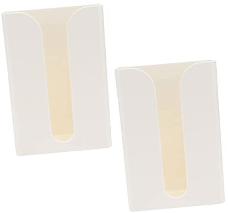 DECHOUS 2pezzi Porta e Scatola Per Fazzoletti Da Bagno Design Muro Senza Foratura Facile Installazione Adatto Per Cucina e Bagno