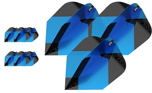 Target Darts Tag Flights – Target Tag Flights(Packung mit 9) Multipack Flights, Professionelles Dart Zubehör, Dart Flight Set