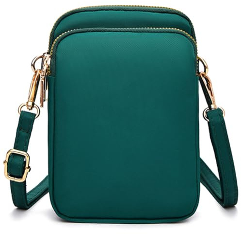 JANKS Small Crossbody Bag for Women Mini Cell Phone Bag Travel Pouch Wallet Purses Adjustable Over Shoulder Strap