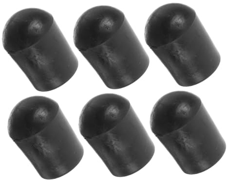 TOYANDONA 6 Stück Kontrabass und Cello Endstift Gummikappen aus Gummi Rutschfest Bodenschutz Einfache Montage für Instrumentenzubehör