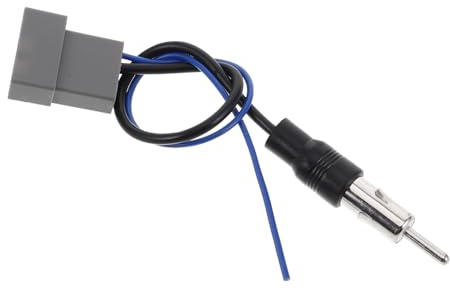 OKUMEYR Adattatore Antenna Auto con Connettore Cablaggio Sostitutivo per Ricezione e Compatibile con Impianti Stereo