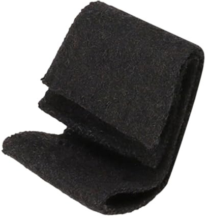 ELAYARD Almohadilla de Filtro para Erhu Negro y Delicada Reemplazo para Tono y Reducción de Ruido Instrumento Chino
