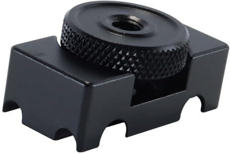 ACOLY Clip de bloqueo de cable USB para cámara, protección de abrazadera con rosca de 1/4 de pulgada, abrazadera de cable para cámara DSLR digital