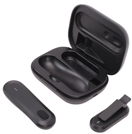 Dilwe RF Remote Control Page Turner for Kindle and Android Tablets, Silent Clicker with Camera Trigger Mode (black)