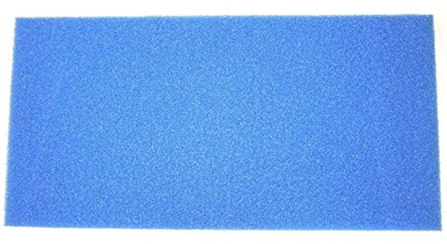 Wohnkult Filtermatte Filterschwamm 100 x 50 x 3 cm Fein PPI 30