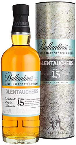 Ballantine's THE GLENTAUCHERS 15 Years Old Single Malt Scotch Whisky mit Geschenkverpackung (1 x 0.7 l)