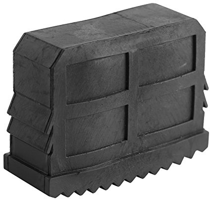 Ersatz für Leiterfüße, 2 Stück/Paar Home Aluminium Leiter Gummifüße Ersatz Gummifüße, Guter Bodengriff für Zuhause
