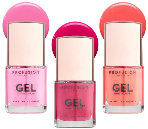 Profusion Cosmetics Go To Brights Gel Effect Nail Polish