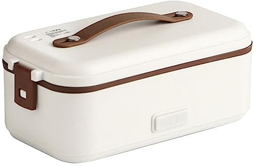 Contenitore per il pranzo elettrico, caldo contenitore per il pranzo per adulti, scaldavivande portatile, per auto/camion/casa, con contenitore in acciaio inossidabile 304, contenitore per il pranzo