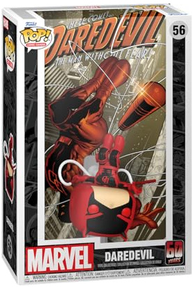 Funko Pop! Comic Cover: Dd 60th – Daredevil #1​ - Vinyl-Sammelfigur - Geschenkidee - Offizielle Handelswaren - Spielzeug Für Kinder und Erwachsene - Movies Fans - Modellfigur Für Sammler und Display
