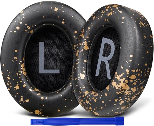 SOULWIT Ersatzpolster Ersatz Ohrpolster für Bose 700 (NC700 NC 700) Noise Cancelling Kopfhörer Headphones,Earpads Polster mit weicherem Leder und Lärmreduzierender Schaumstoff,Qualität Zubehör