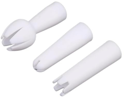 JYTDBCS 3Pcs White Set Whip Cream Dispenser Head Whipped Nozzle Mounting Mouth Base Tips Dinning Bar Whip Cream Special Head Cream Chargers and Whippers Kitchen Utensils and Gadgets