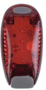 Hsthe Sea Lot de 2 Feux de sécurité Clignotants à LED avec 3 Modes d'éclairage, feu arrière d'extérieur pour Poussette, vélo, randonnée, Camping, Animaux domestiques