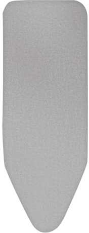 KOELEA 148 x 55cm Ironing Board Cover, Thick Cotton Iron Board Cover, Extra Large Ironing Board Cover Heat Resistant Up To 220℃, Scorch Resistant - Grey