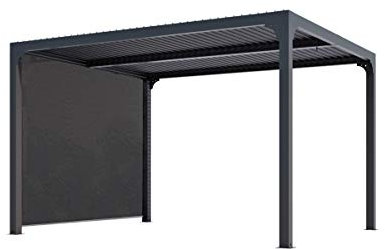 Pergola Bioclimatique 10.8m² Gris Anthracite - PER3630RBI