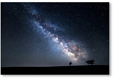 Postereck - 2916 - Milchstrasse, Galaxie Planeten Astronomie Himmel - Wandposter Fotoposter Bilder Wandbild Wandbilder - Poster - DIN A4-21,0 cm x 29,7 cm