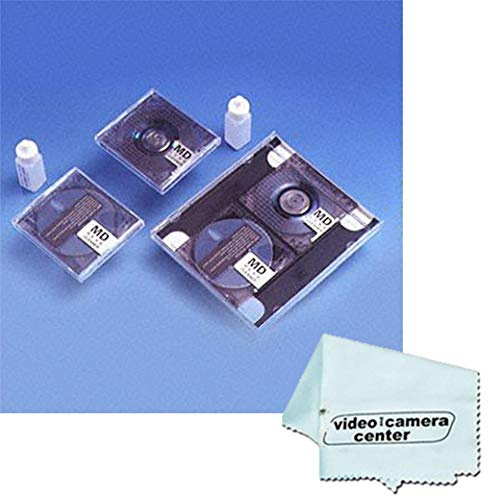 Wet/Dry MD Cleaning Kits with Disc Head and Lens Cleaner+ VCC113 Micro-Fiber Cloth*