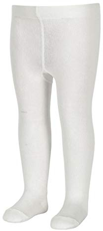 Sterntaler Strumpfhose uni - Baby und Kinder Strumpfhose mit hohem Baumwollanteil (90%) - hautsympathisch - bequeme Passform - pflegeleicht -Babykleidung ab Geburt - Größe 62, Farbe ecru