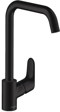Hansgrohe Focus Küchenarmatur 13,8x22,7x33,8 cm Matt Schwarz
