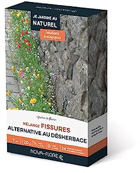 Novaflore Rissmischung: Alternative zum Unkrautvernichten 7 m²