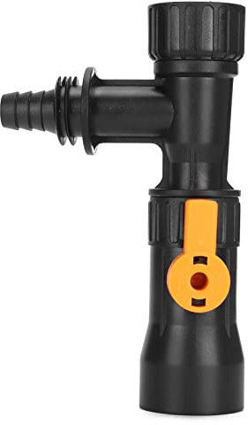 Yctze Wasserwechsler, Aquarium-Wasserwechslerpumpe mit 2 Wasserhahn-Adaptern – Einfache Montage, Bequemer Wasserwechsel, Mühelose Reinigung