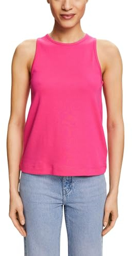 ESPRIT Camiseta de Mujer, Rosa Fucsia, XXS