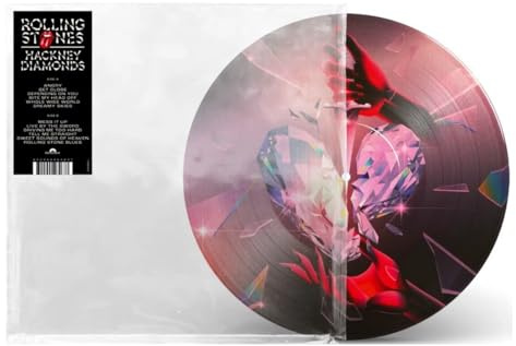 The Rolling Stones, Neues Album 2023, Hackney Diamonds Exclusive Heavyweight Picture Disc in a clear PVC sleeve