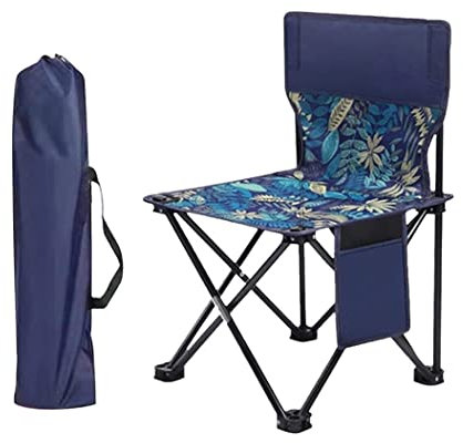 BOGAZY Campingstuhl Outdoorstuhl Tragbarer Campingstuhl Im Freien, Der Campingstühle Aus Aluminiumlegierung Zum Fischen Von Strandstühlen Faltet Klappstuhl Faltstuhl Angelstuhl(A,58x36x36cm)