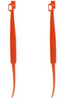 Citrus Slicer Orange Peeler Tool Citrus Zitrus Hautentferner Küche Öffnung Gadgets Orange 2pcs