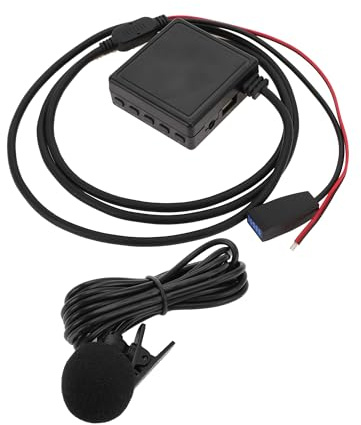 RATCHROLL Stereo Radio Harness Für BMW E46 02-06 Bluetooth AUX 1 Set | Für BMW E39, E53, Farbe Schwarz, Material Kunststoff Metall, Mikrofon, Freisprecheinrichtung, Musikkabel, Plug-And-Play
